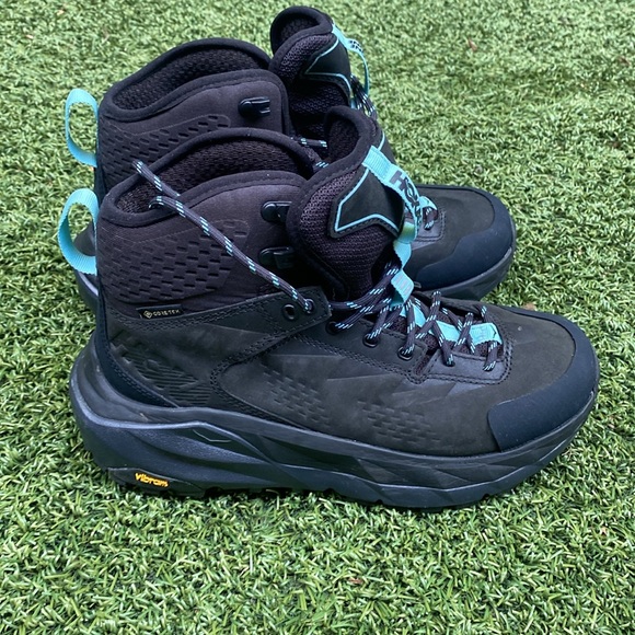 HOKA Kaha 2 GTX Black Boots Sz 7 - Picture 4 of 7